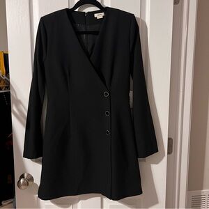 Jason Wu Elegant Black Blazer Dress